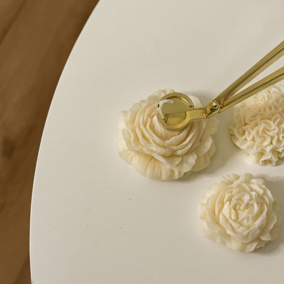 Entformen & Docht kürzen