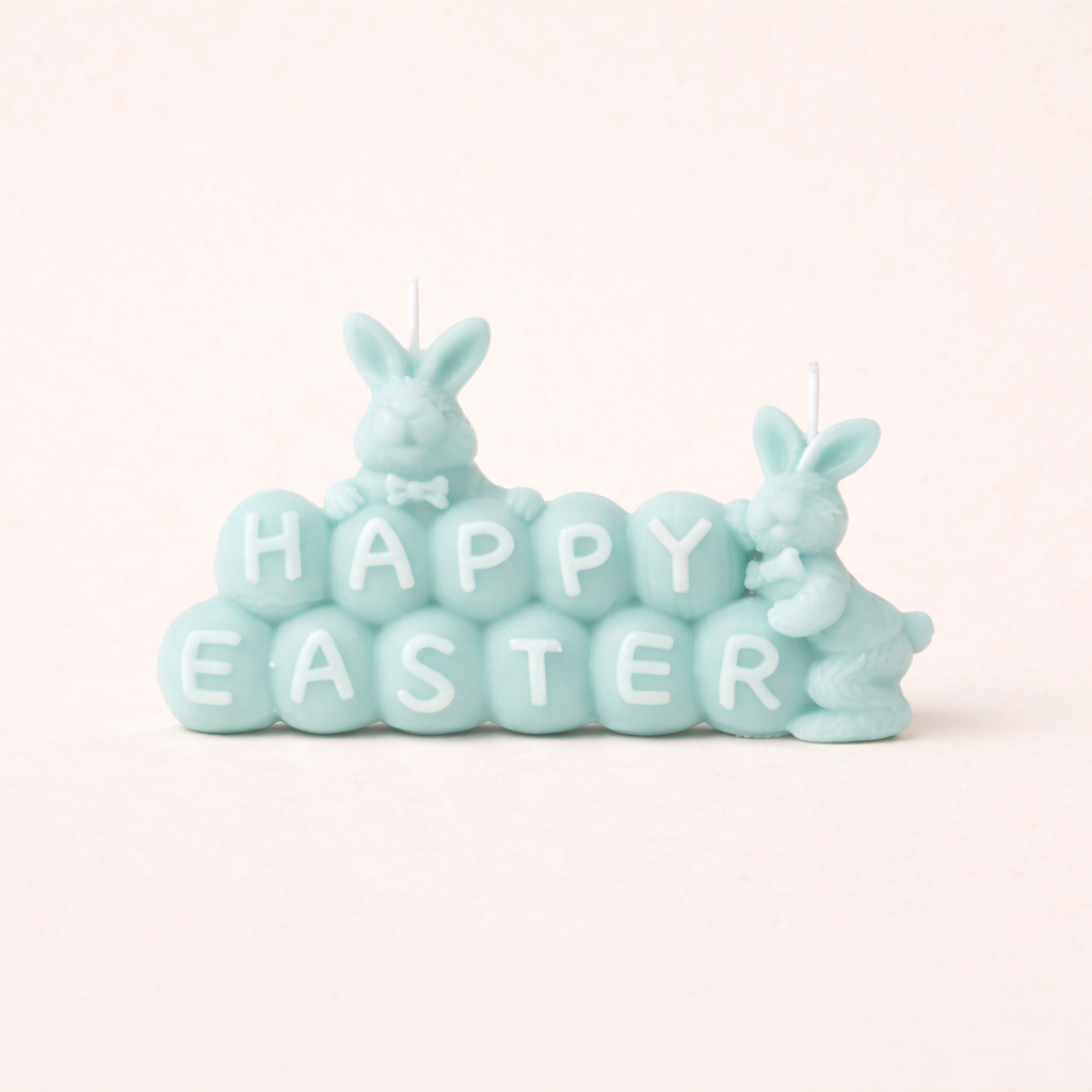 „Frohe Ostern“-Kerzen